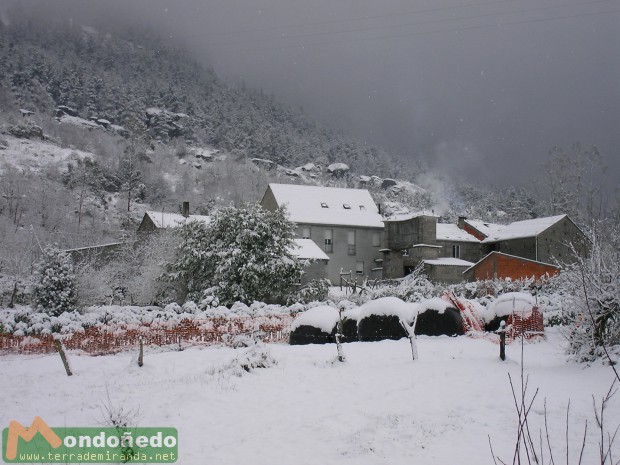 Nevando en Tronceda.
Foto enviada por MCC.
