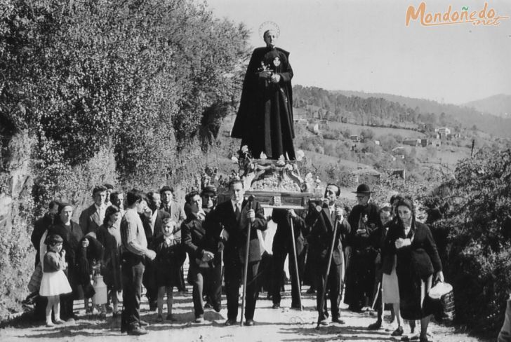 Procesión de San Blas
Procesión en Los Picos (año 1960)
