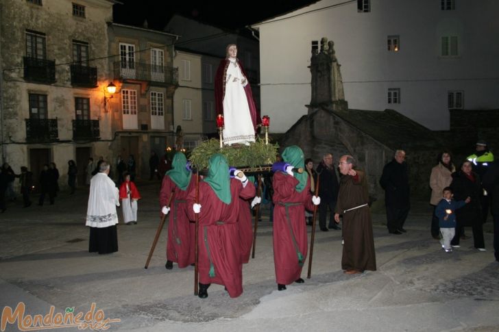 Jueves Santo
Pasando por la Fonte Vella
