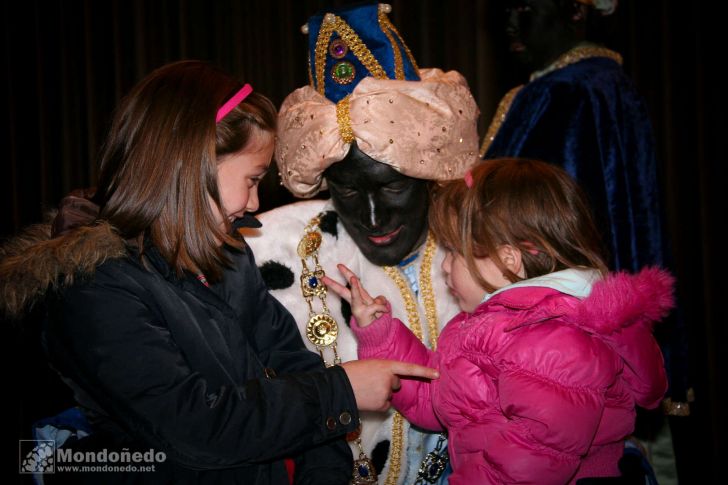 Cabalgata de Reyes
Hablando con el Rey Baltasar
