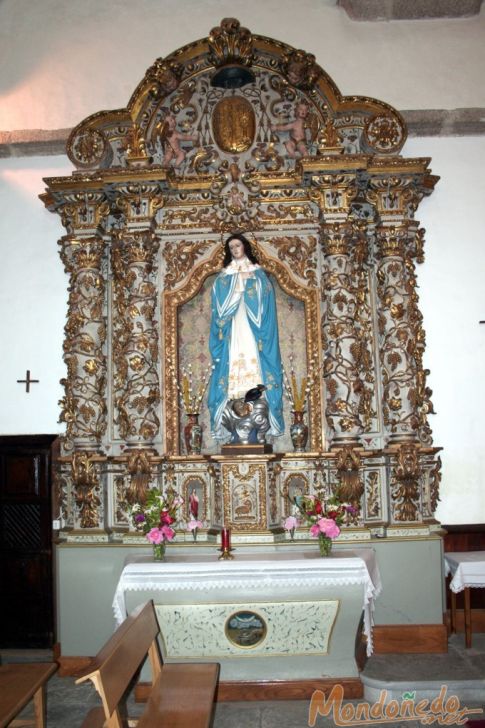 Convento de la Concepción
Retablo encargado por el Obispo Muñoz y Salcedo.
