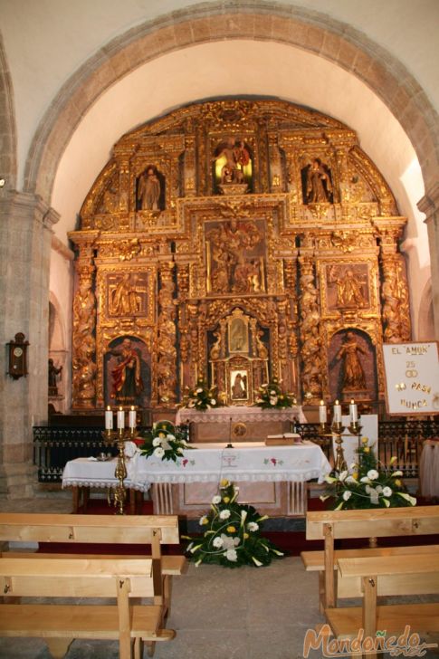 Convento de la Concepción
Iglesia adornada para unas bodas de plata
