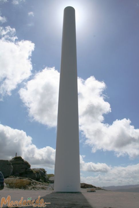 Parque eólico en la Toxiza
Torre de un aerogenerador
