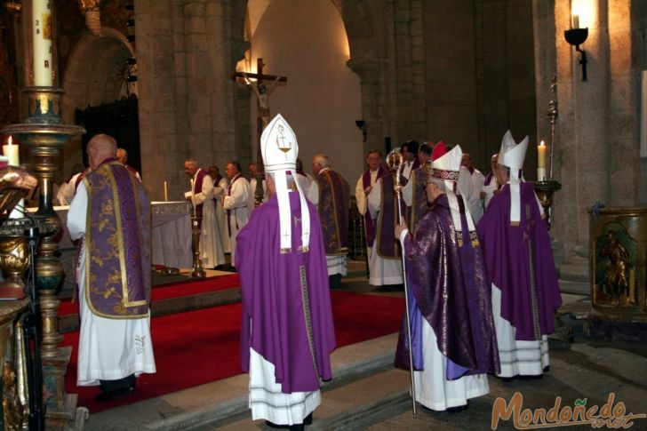 Funeral de Miguel Anxo Araúxo Iglesias
Inicio de la misa

