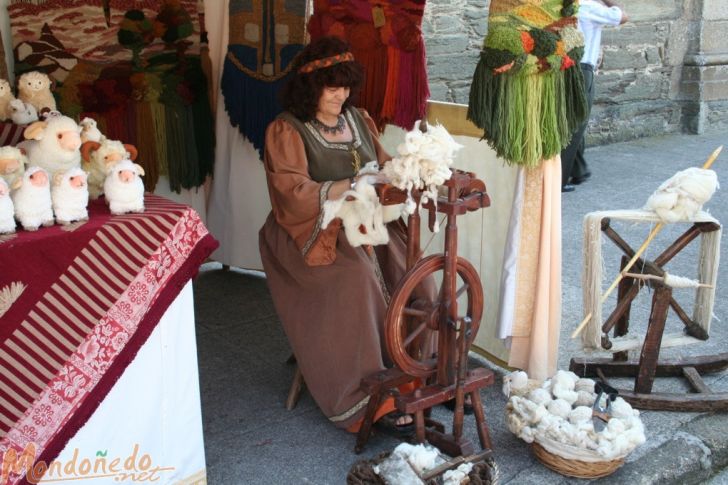 Mercado Medieval 2007
Taller de procesado de lana
