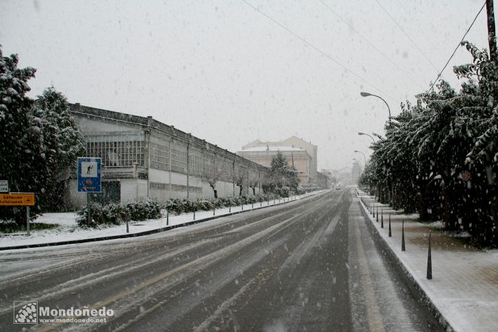 Nieve en Mondoñedo
Avenida Eladio Lorenzo
