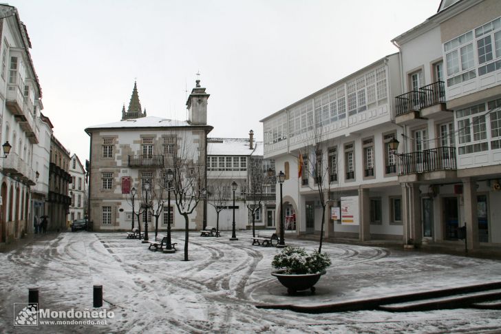 Nieve en Mondoñedo
Praza do Concello
