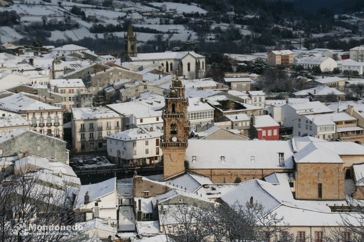 Nieve en Mondoñedo
La ciudad desde San Caetano
