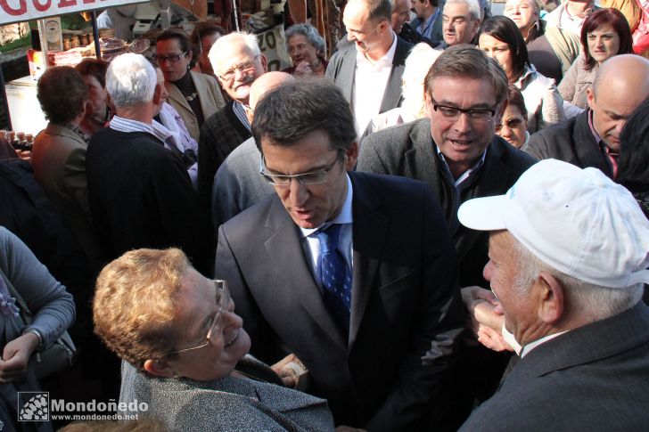 Visita del Presidente de la Xunta
Feijóo en As San Lucas
