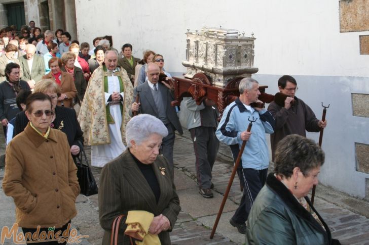 Visita Reliquias de San Rosendo
En procesión
