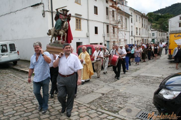 Día de Santiago
En procesión
