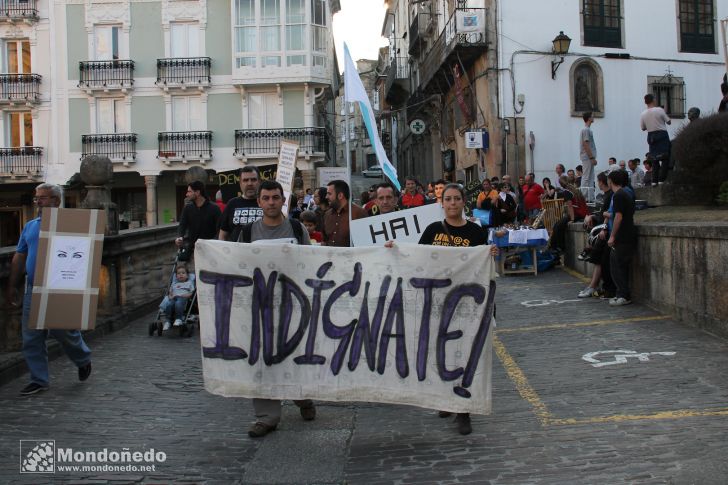 Concentración 15-0
Manifestación en Mondoñedo
